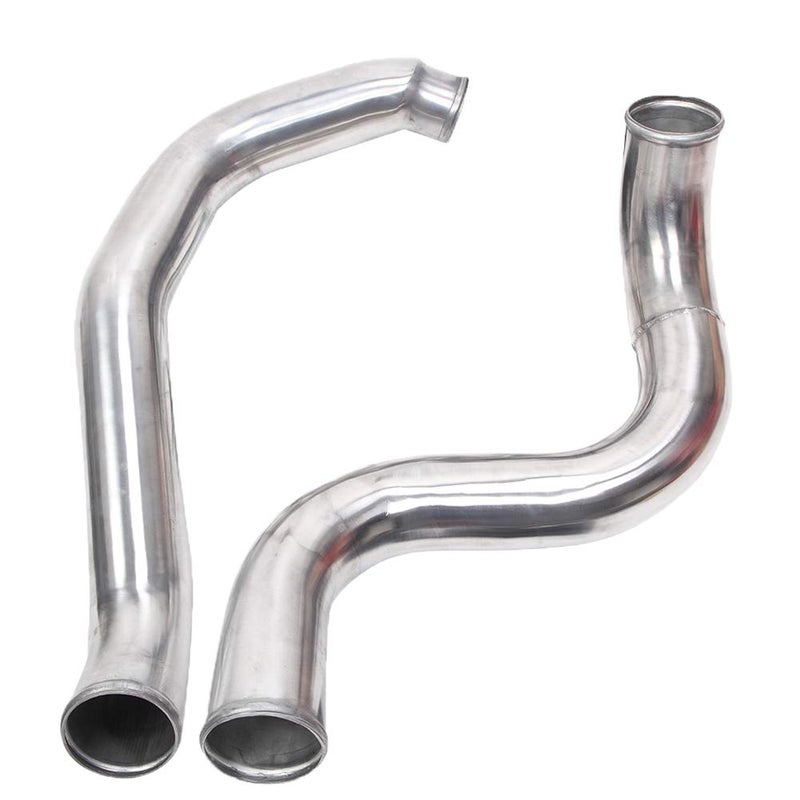 MOOSUN Turbo Intercooler kit Pipe Boot for Ford 6.0L CAC Intercooler Pipe Boot kit 03-07 Tube Powerstroke for Ford F250 F350 F450 F550 (Silver) - Image 3